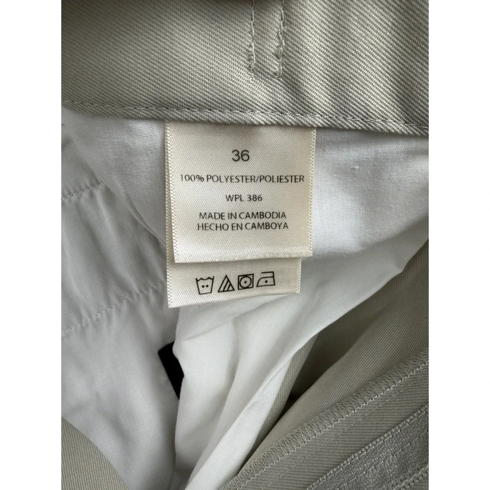 Haggar Cool 18 Pro Shorts Men 36 Pleated Expandable Waist 4-Way Stretch NWT